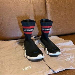 vetements sneakers men size 6/women size 7/eu37.5